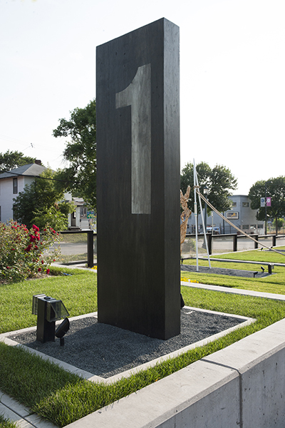Merick Reed, 1 in a series, 2013, wood, paint