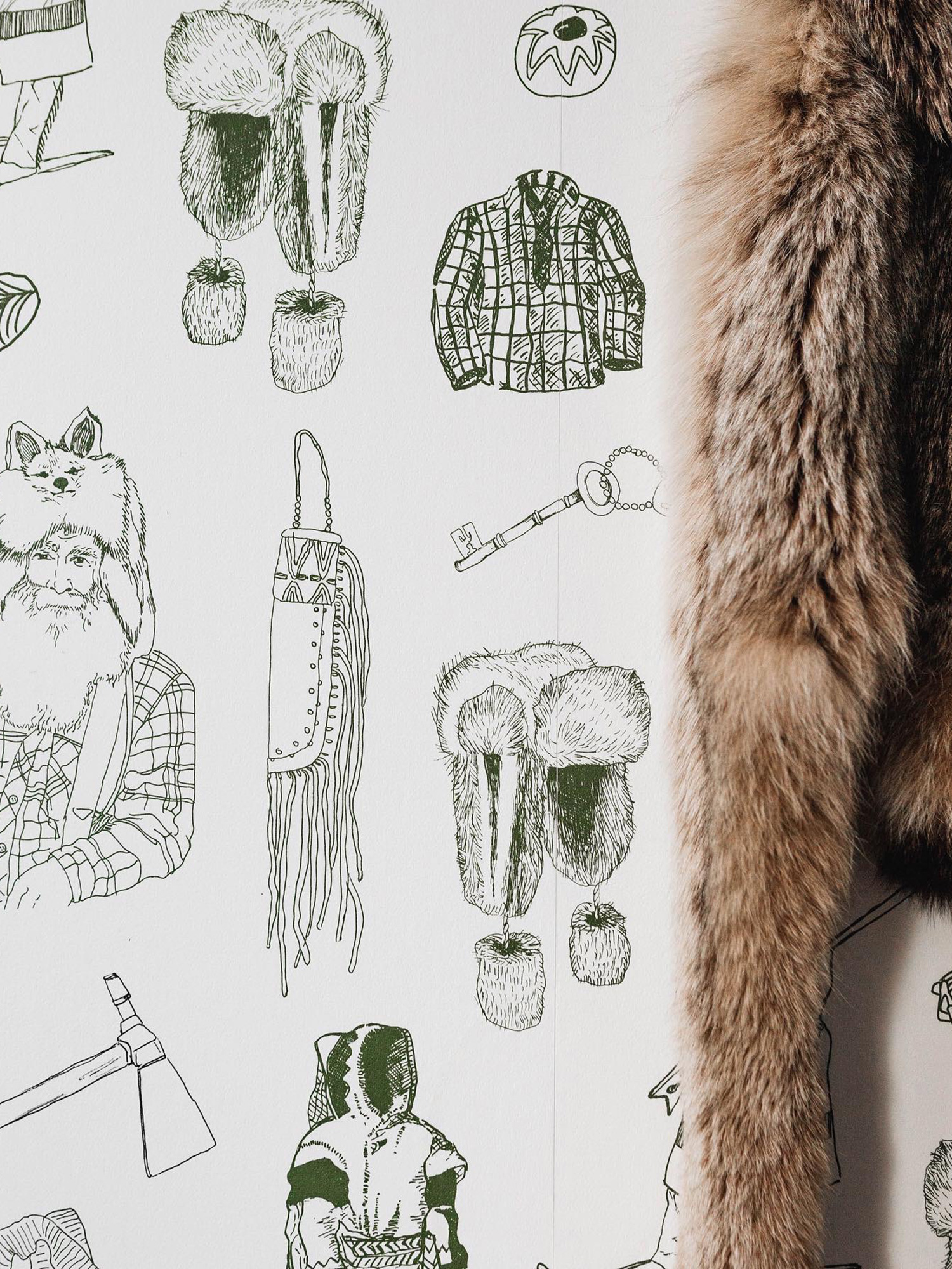 Wilderness inspired pattern