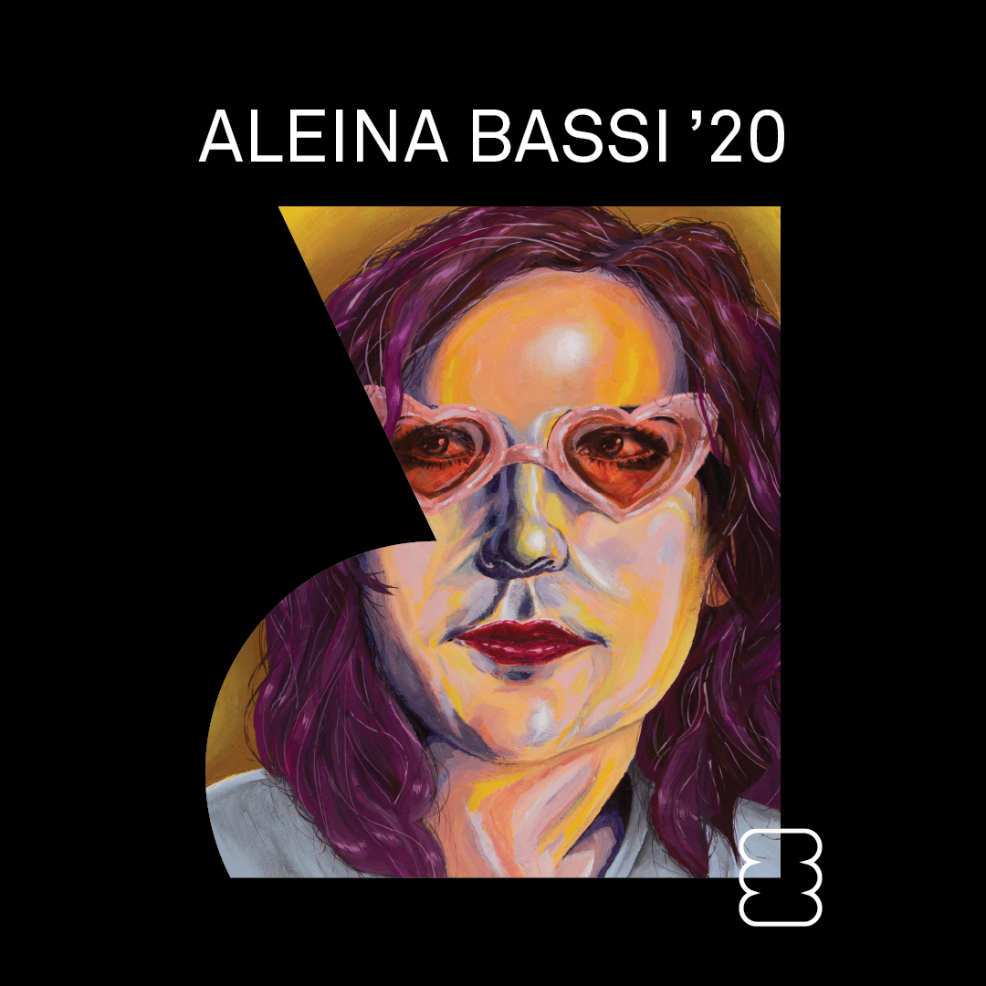 Self-portrait by Aleina Bassi