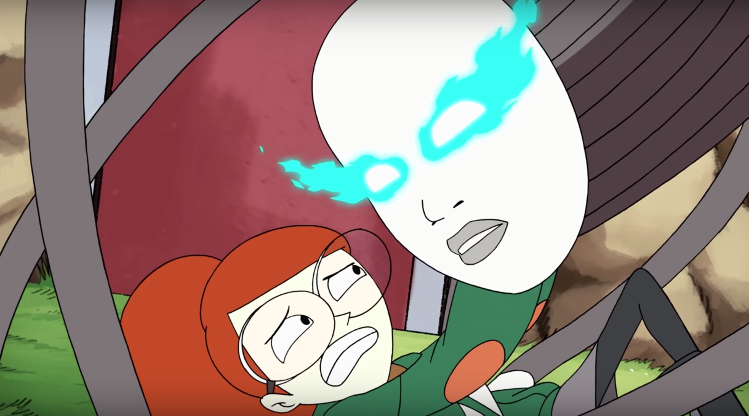 Tulip Pinned Down episode of Infinity Train by Owen Dennis