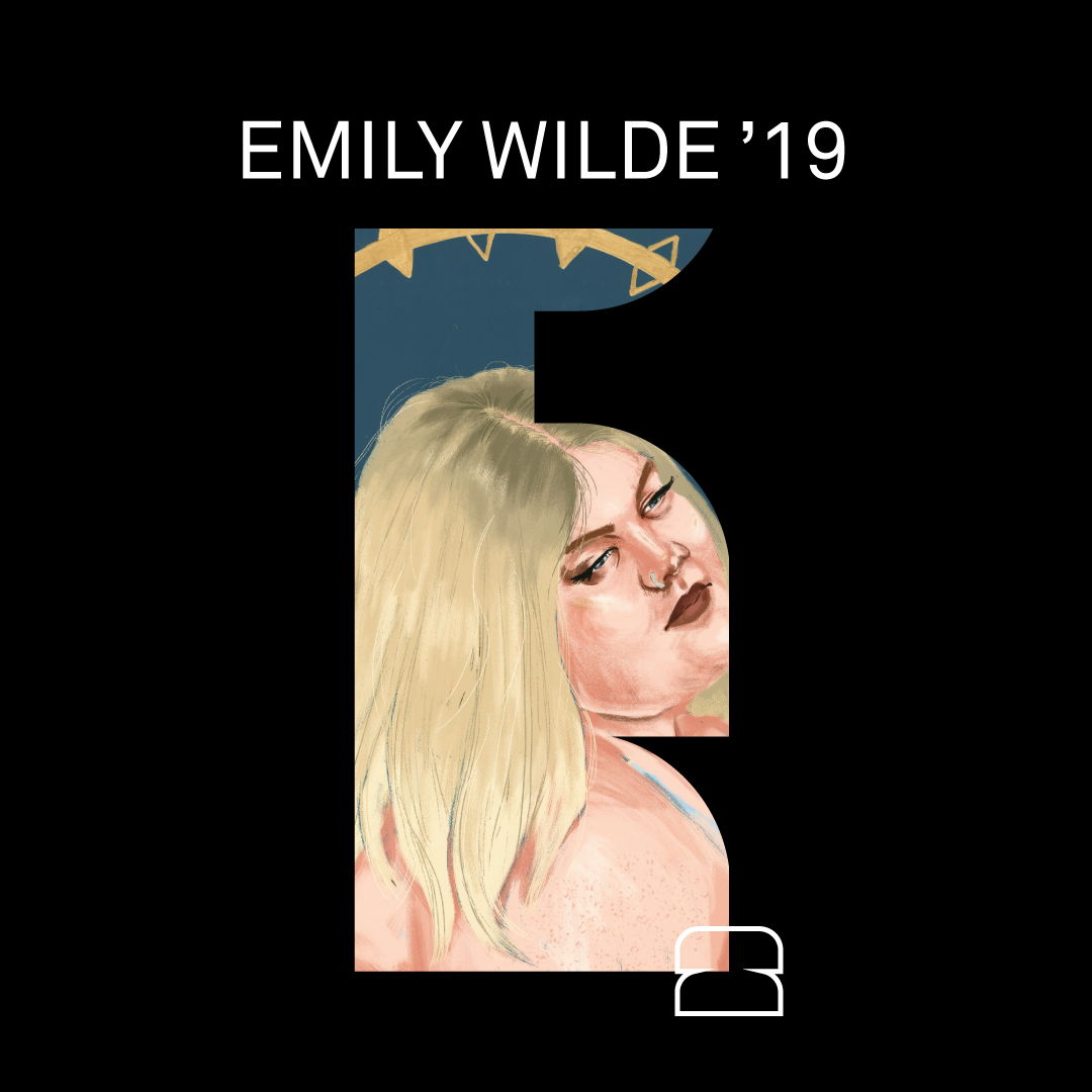 Self portrait by Emily Wilde