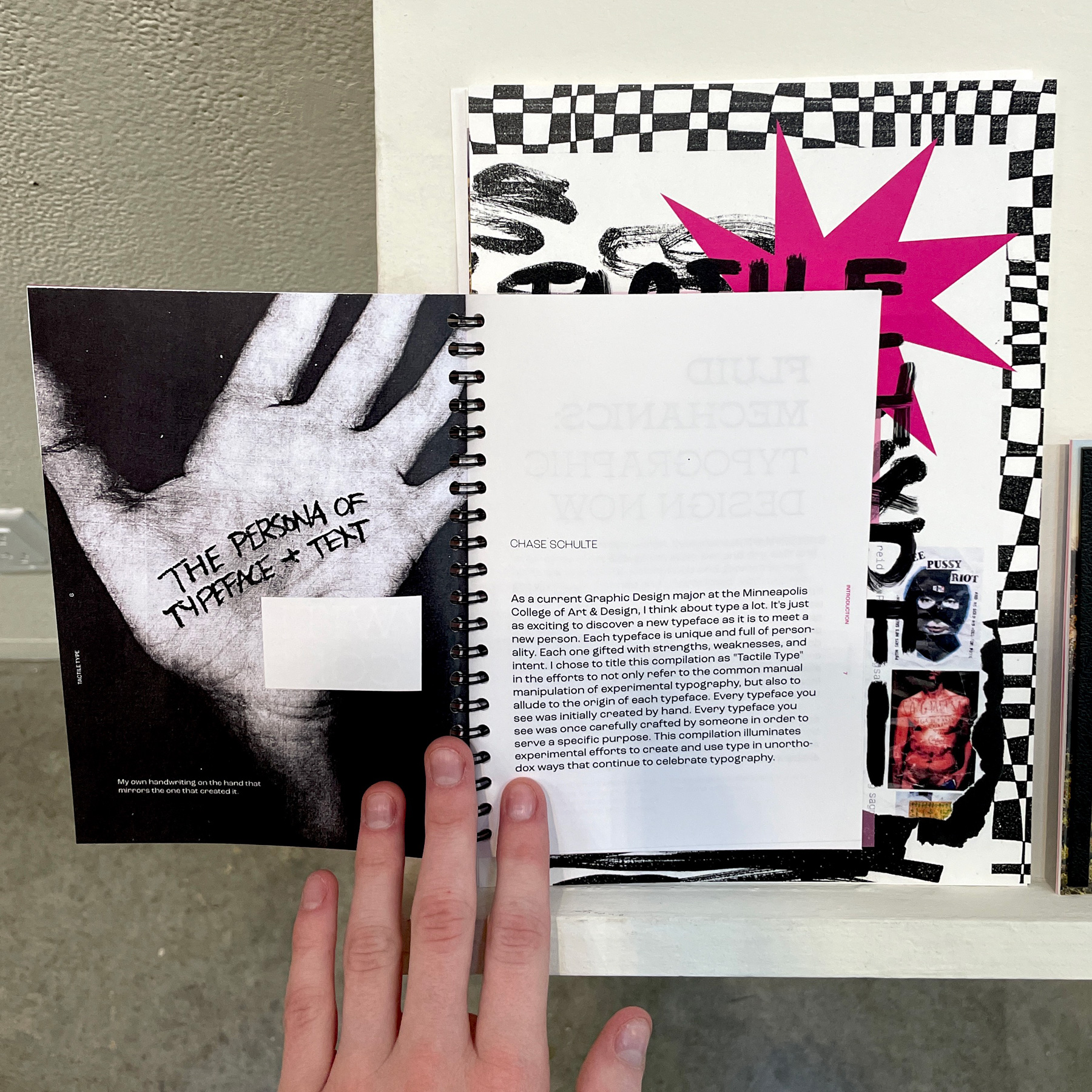 Type book by Chase Schulte