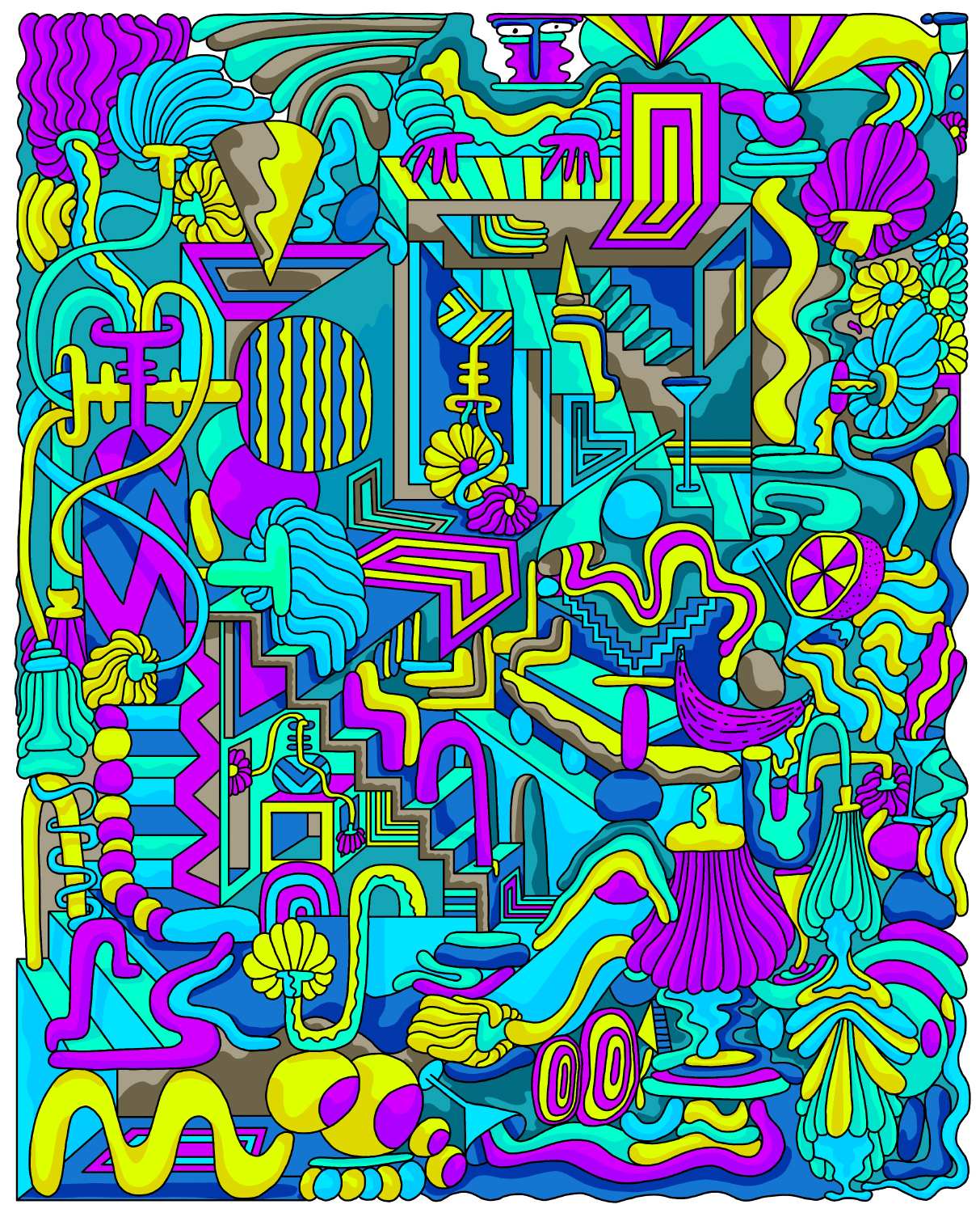 Graphic illustration by Mike Perry