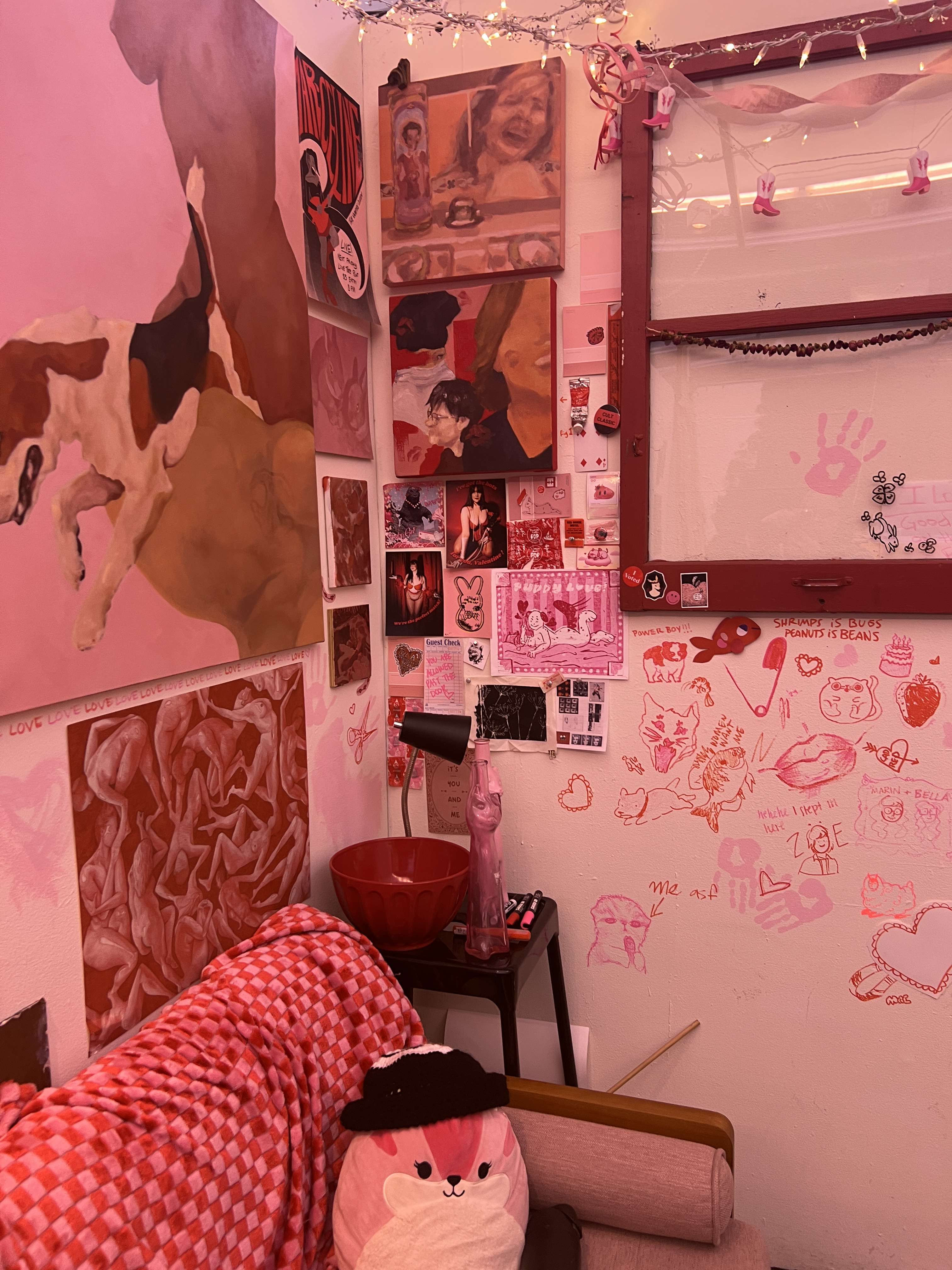 Miles Mattingly's studio.