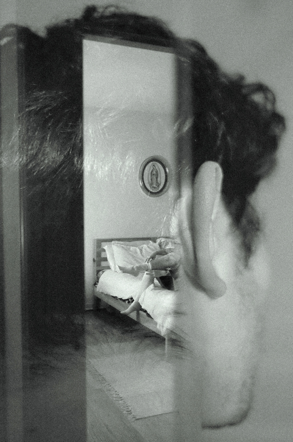 black and white photograph
