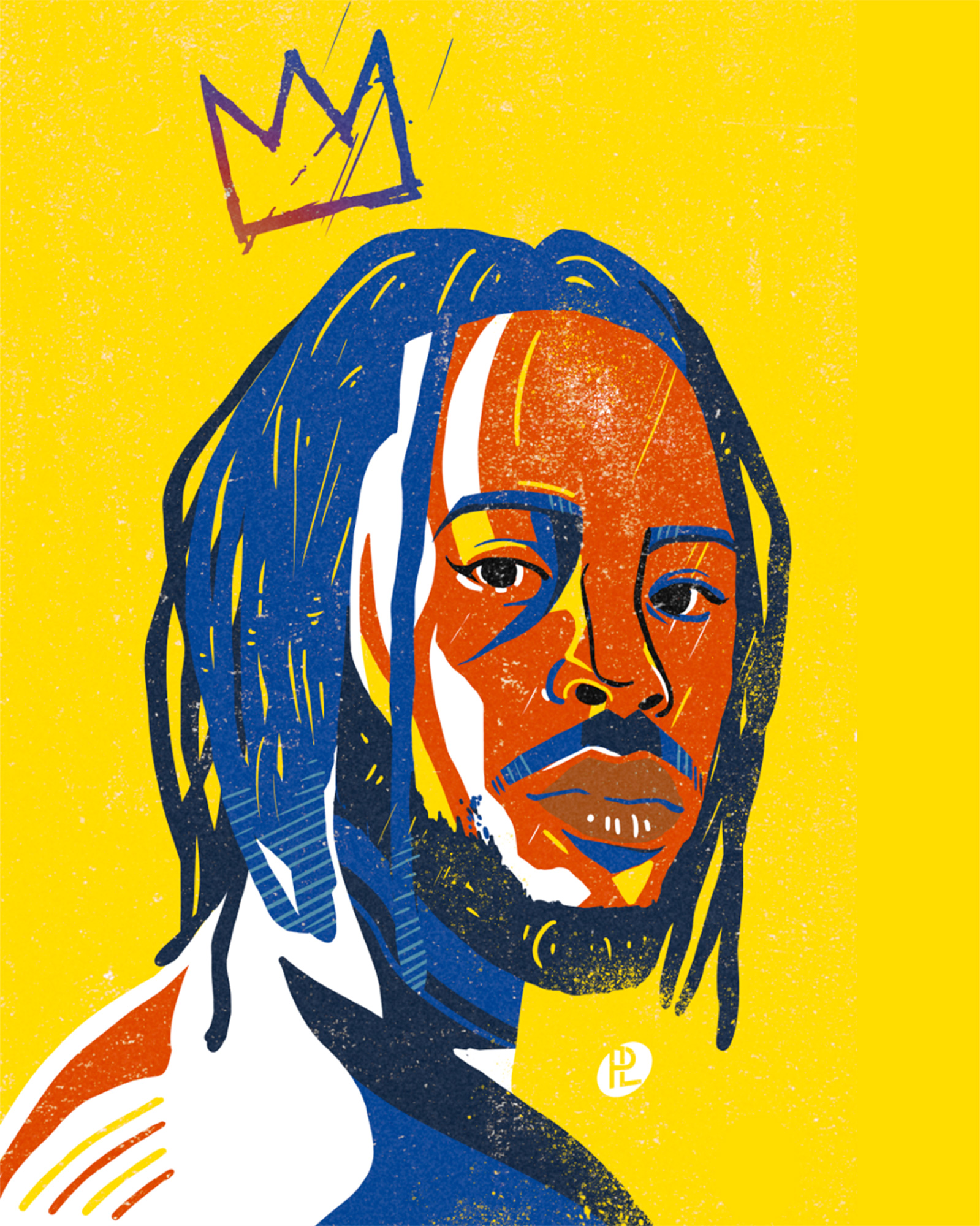 Illustrated portrait