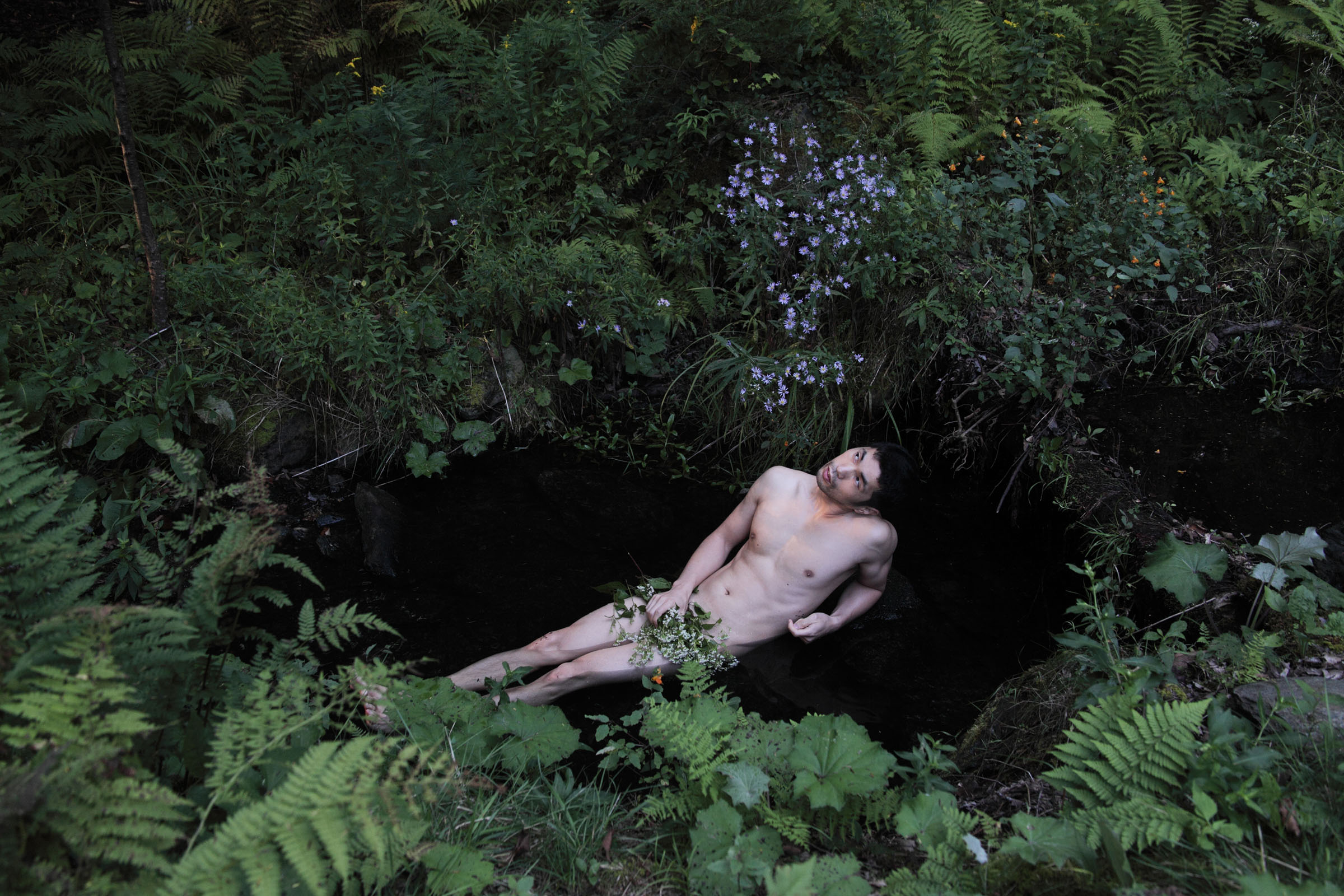 Self Portrait (Earthly) by Shen Wei