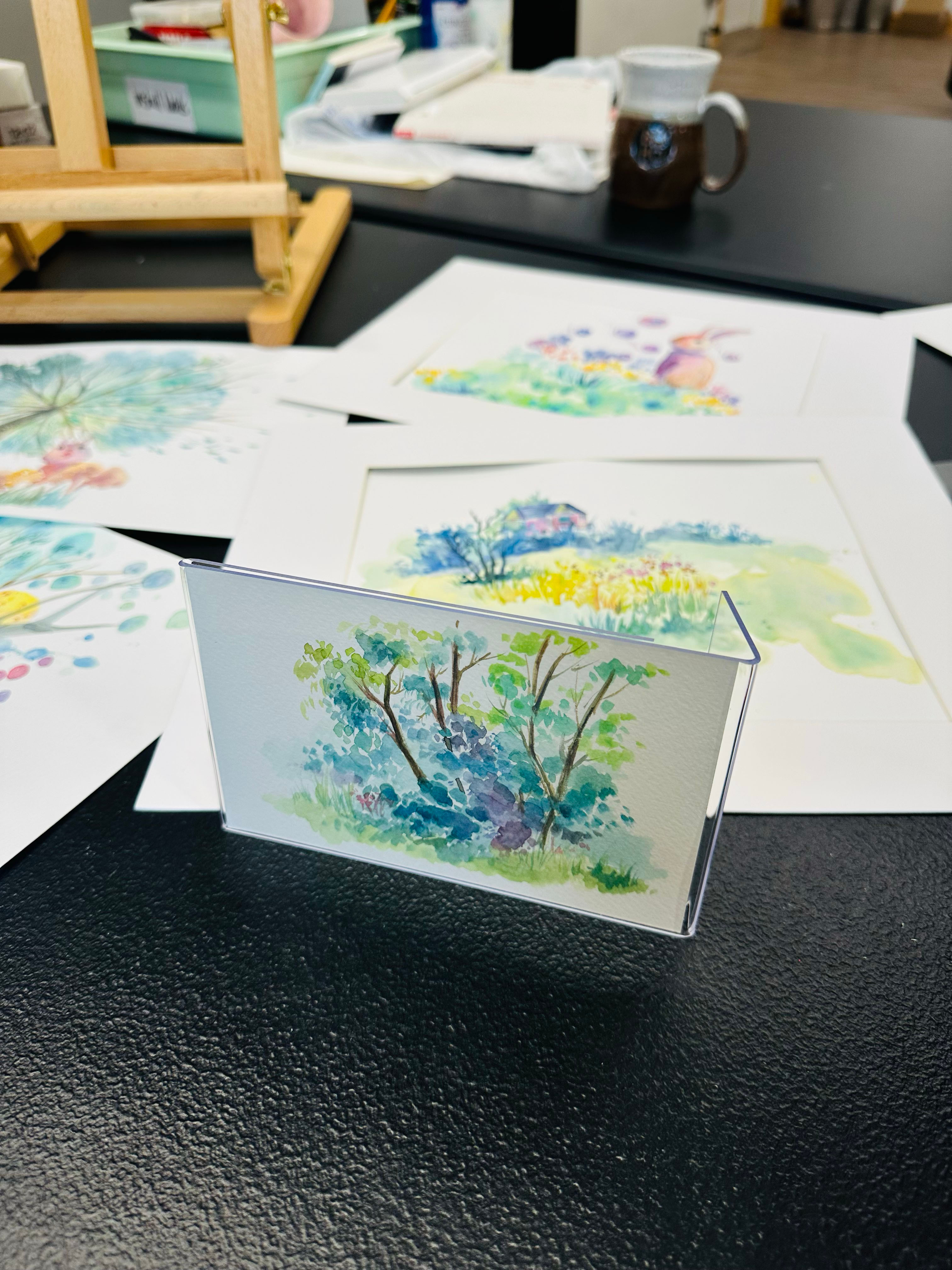 Shimeng Wei's Artwork from her Art in Motion Residency 