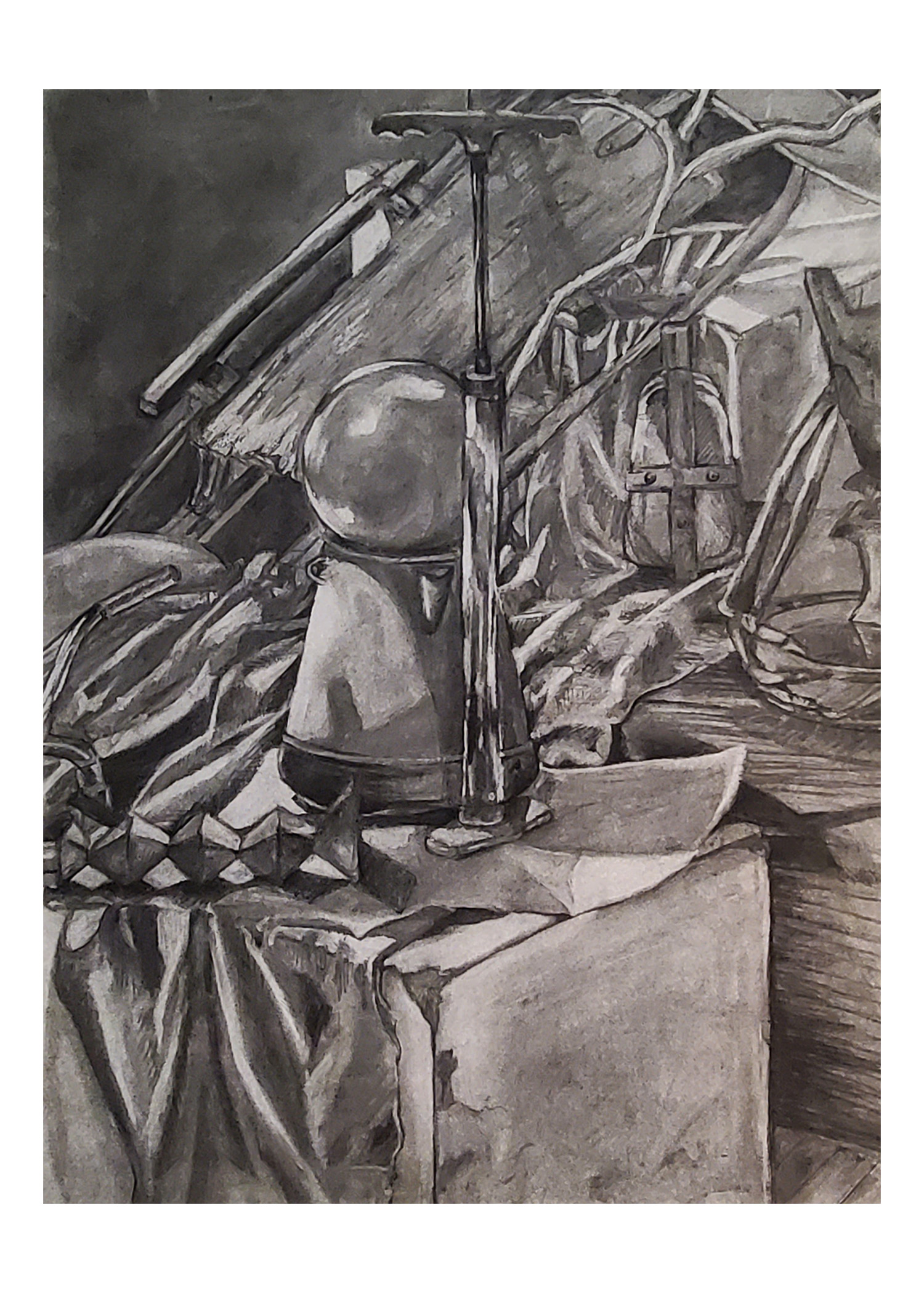 Still life drawing