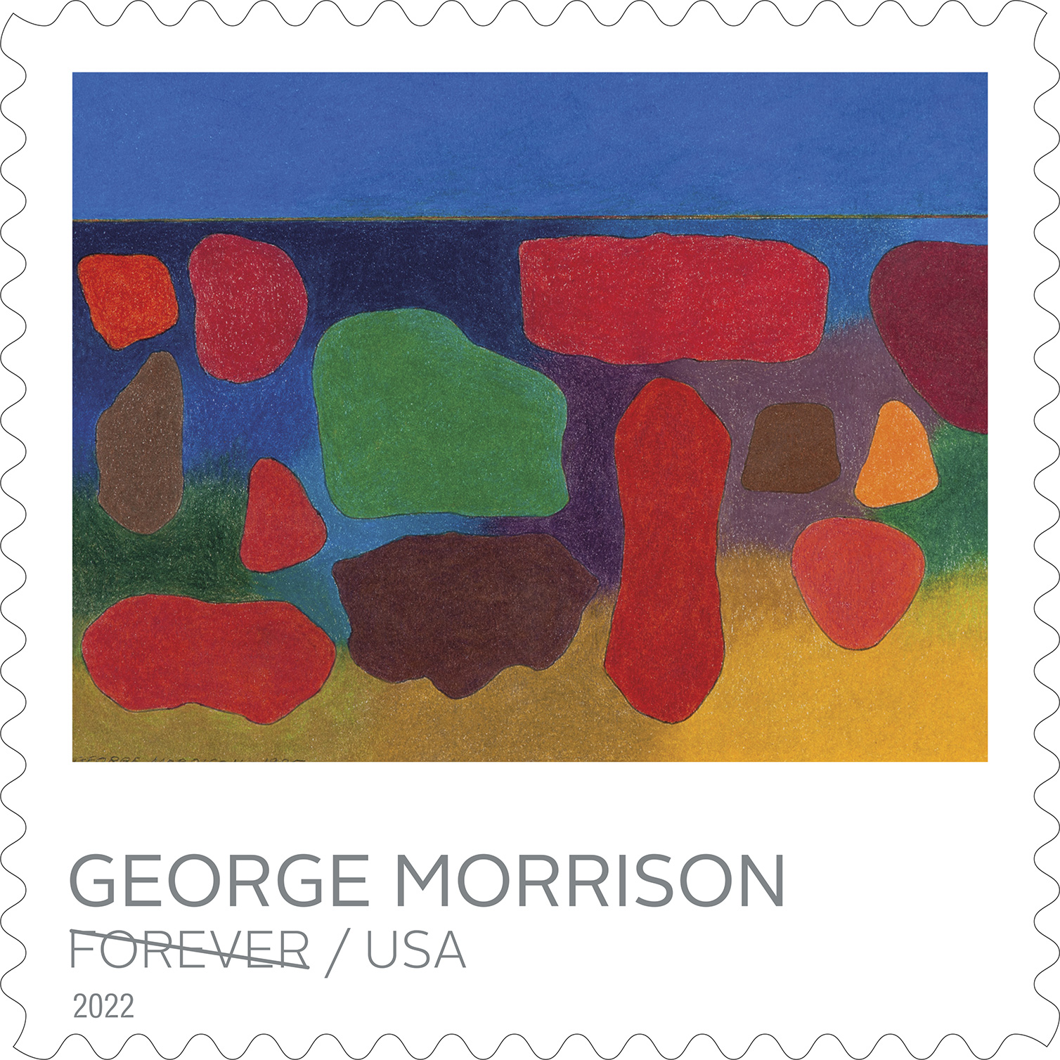 George Morrison Forever Stamp