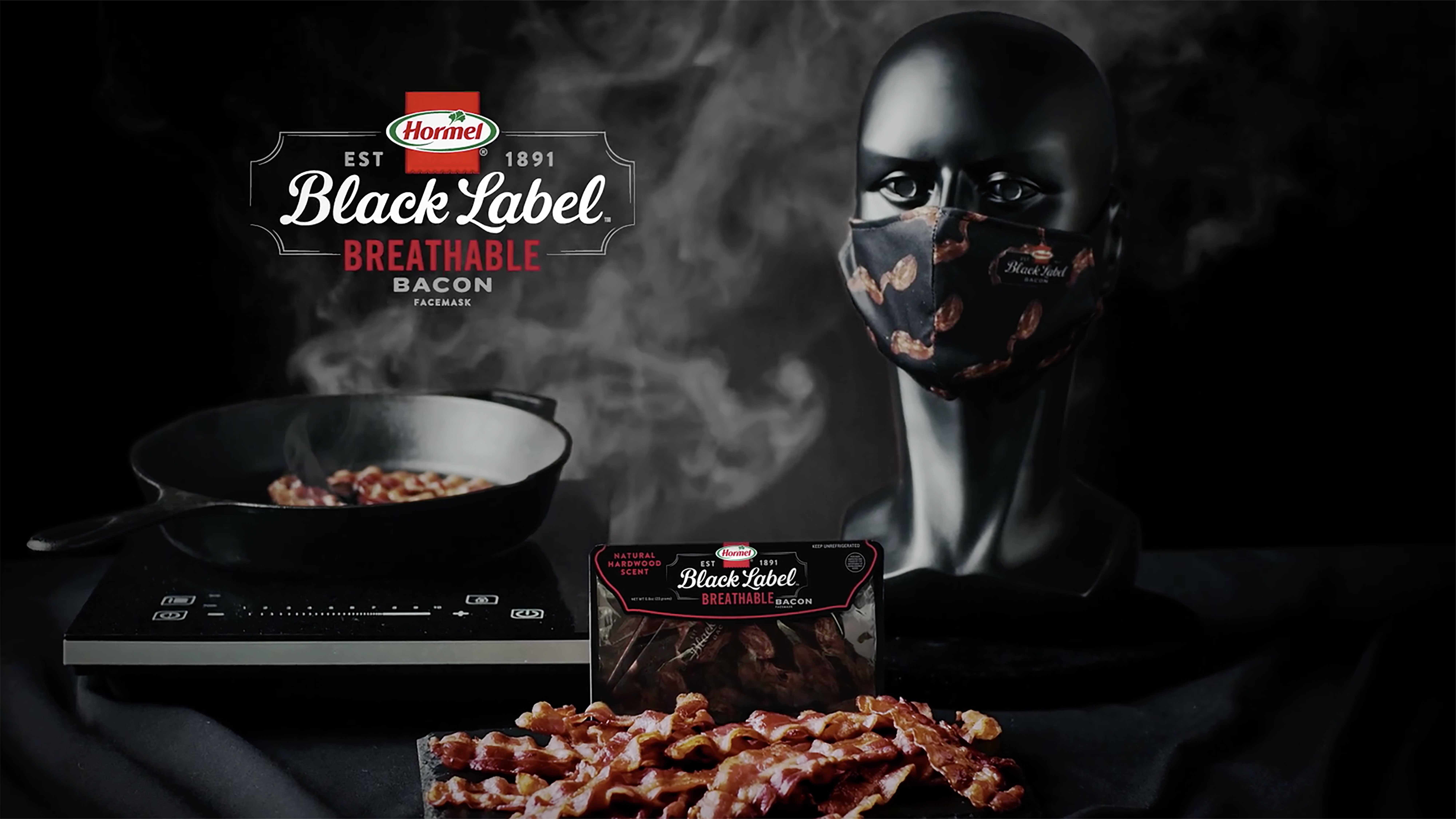 Promotion for Black Label Bacon by Nora Kubiaczyk