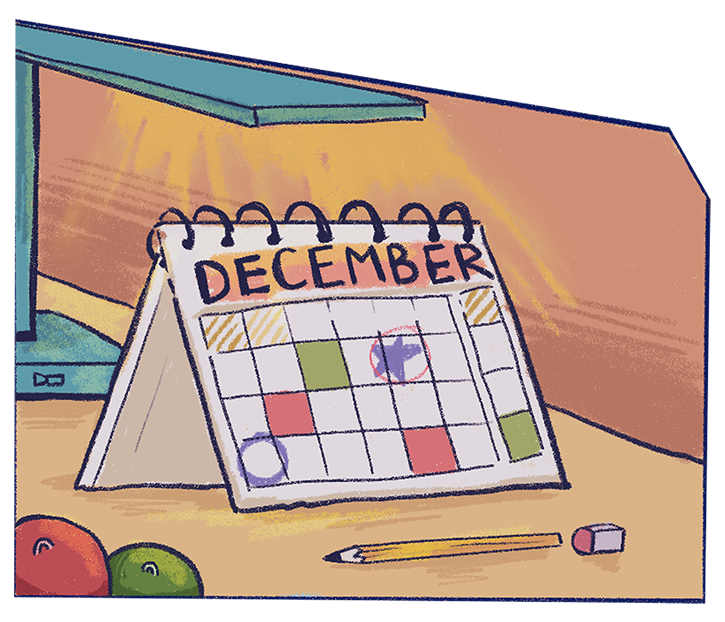 Calendar by Ngan Huynh