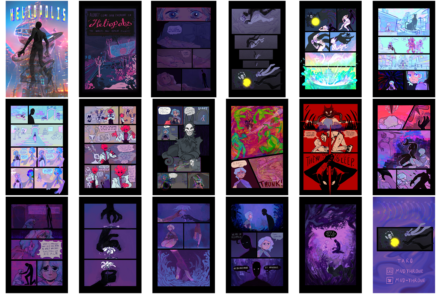 Heliopolis contact sheet