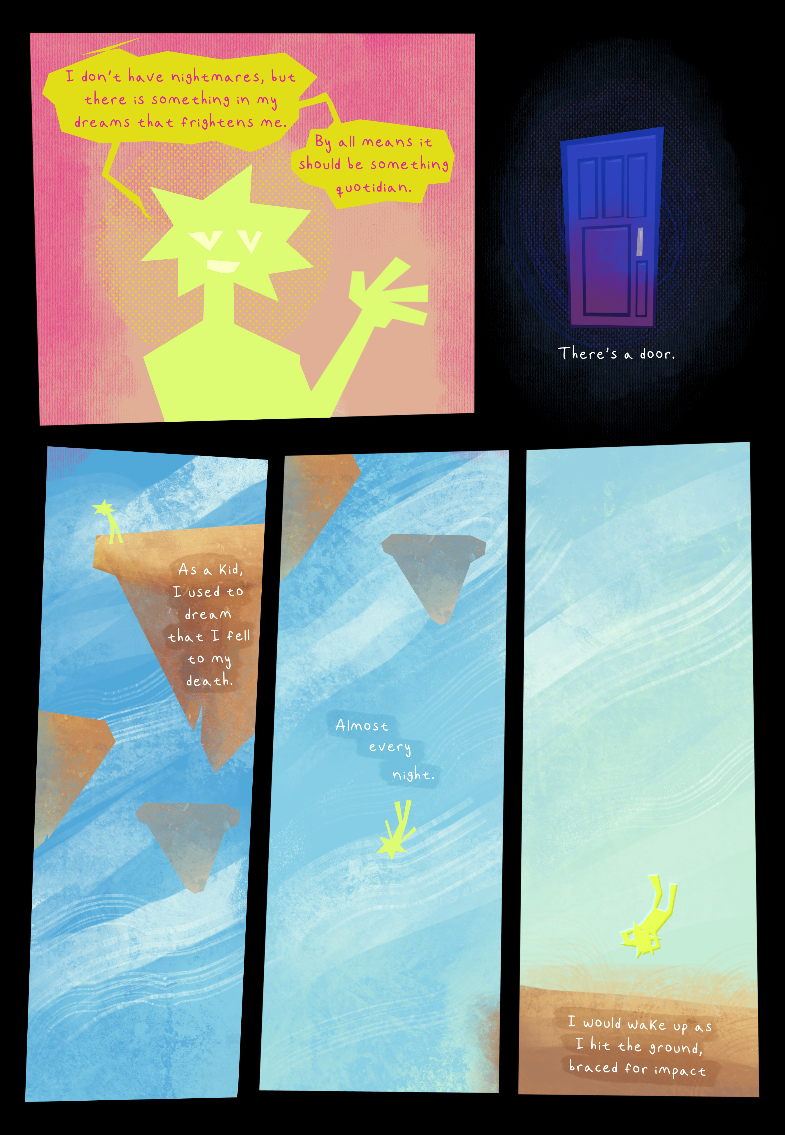 Joey Widenhoefer, Summer Anthology Page 1
