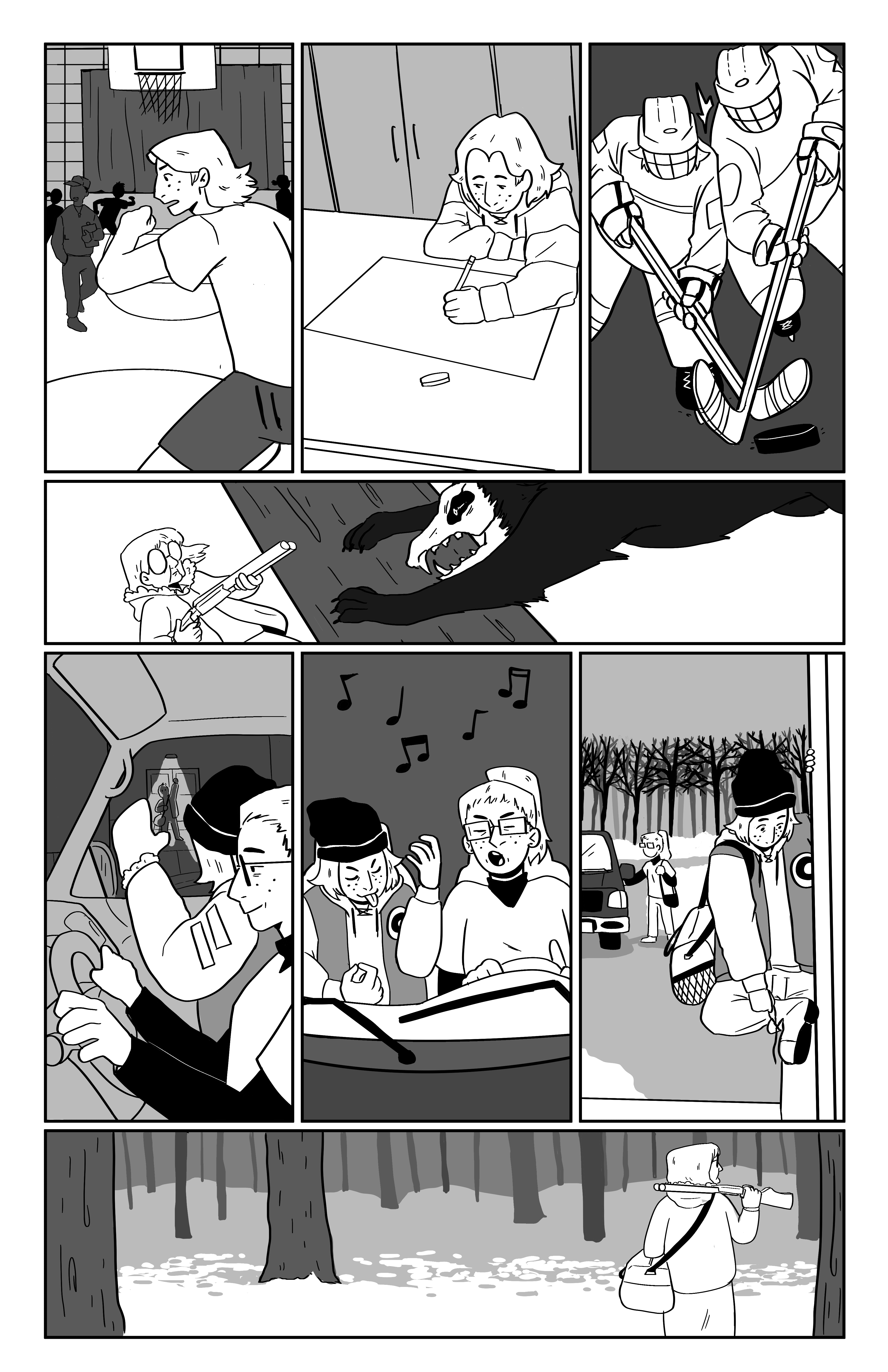 4 of 4 comic pages by Molly Jurewicz