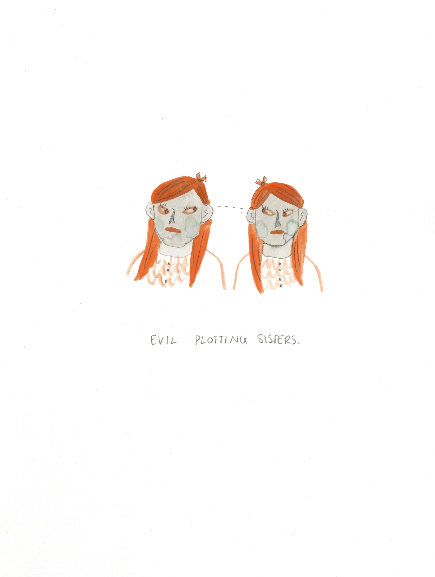 Plotting Twins illustration by Sarah Evenson