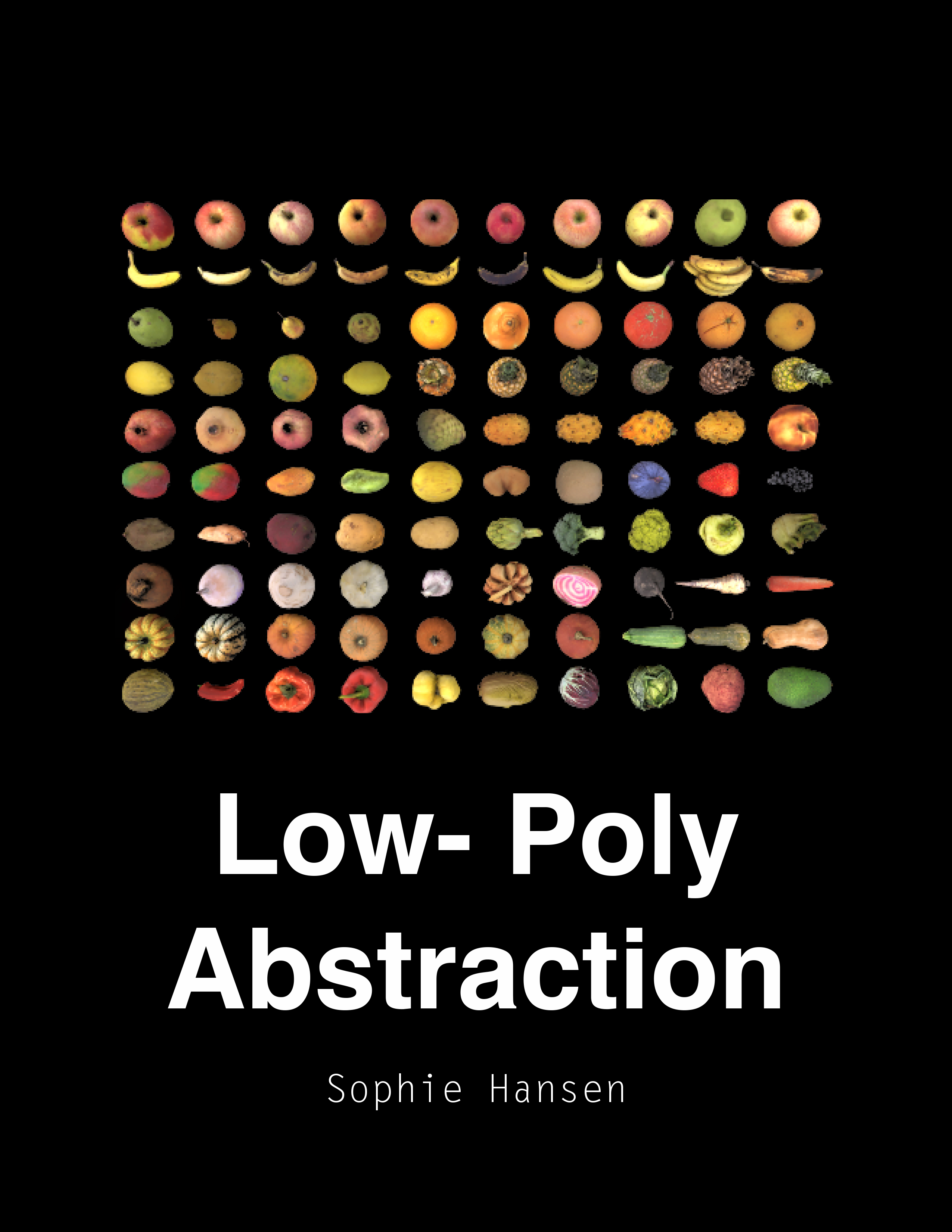 "Low-Poly Abstraction" by Sophia Hansen.