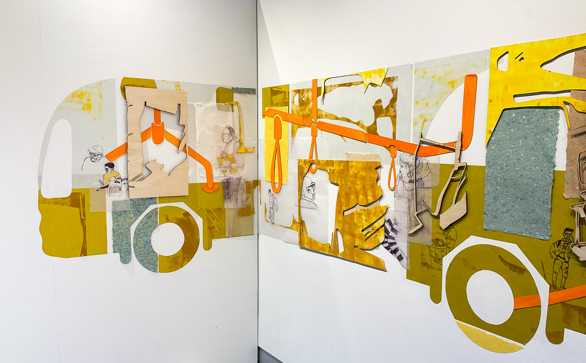Malini Basu's Thesis Exhibition Installation