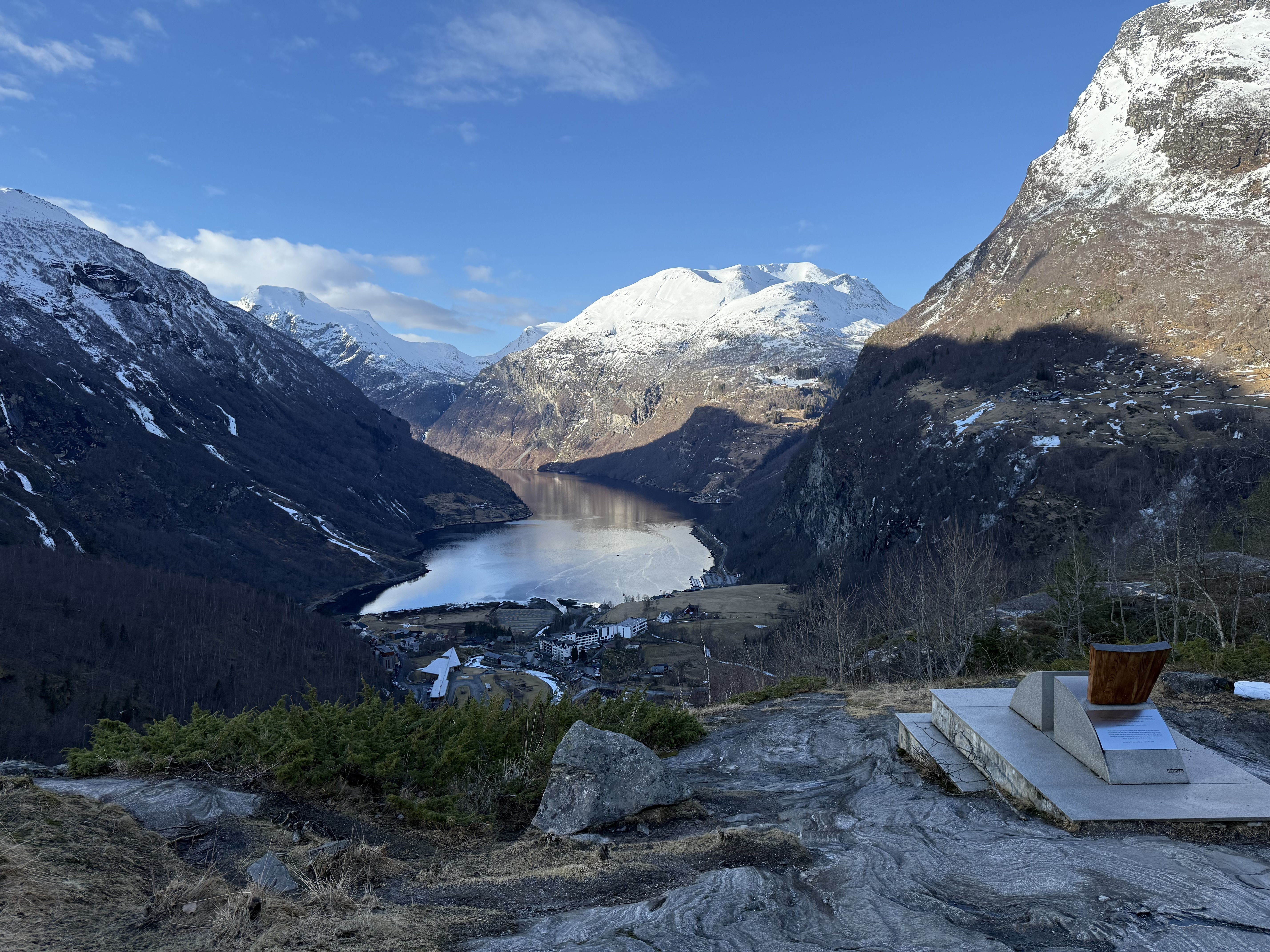 Geirangerfjord and the Queen's Chair, Norway