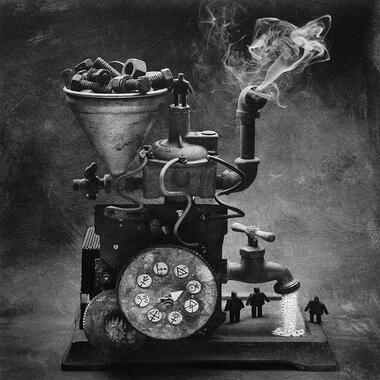 DeCosse, Alchemist Machine, 2007, photogravure, 14.5 x 20 in.