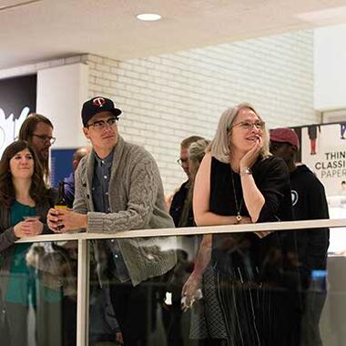 Reception in conjunction with the AIGA 2017 Conference in Minneapolis.