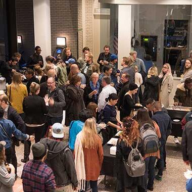 Reception in conjunction with the AIGA 2017 Conference in Minneapolis.