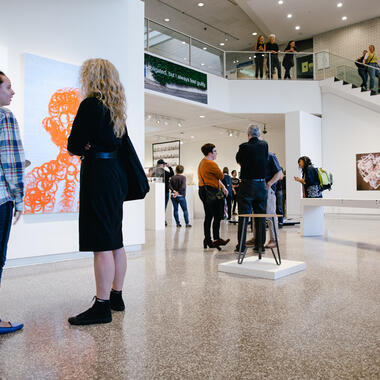 2018 Faculty Biennial exhibition and reception