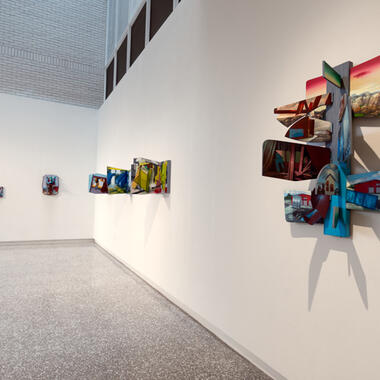 Four Stories: Gina Adams, Megan Pahmier, Nirmal Raja, James Stephens in MCAD's Main Gallery