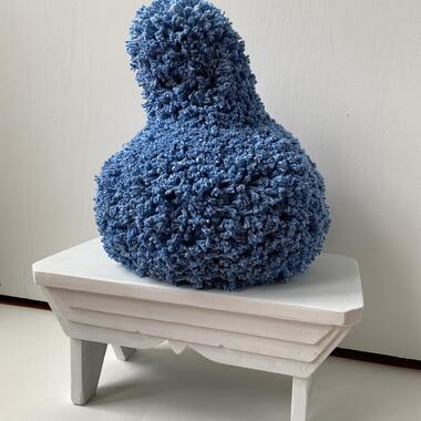 Melissa Dorn; Untitled; Mop, foam, wood; 2021