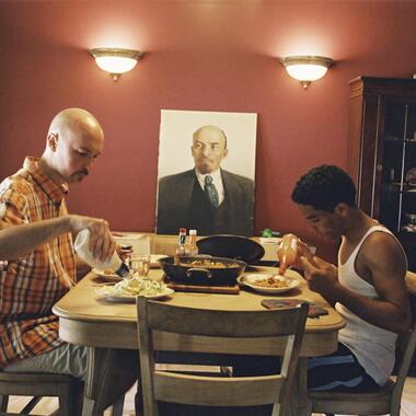 Wing Young Huie, Father and Son, 2004, archival inkjet print