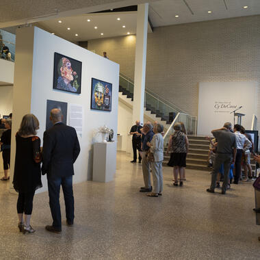 Reception of The Many Faces of Cy DeCosse: A Retrospective Exhibition