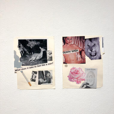 Work by Kendall Dickinson for the Dissoc:iation exhibition in Gallery 148