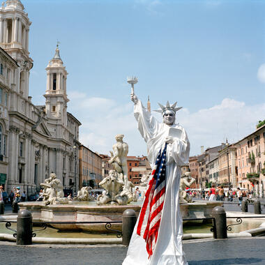 Lauri Lyons, Statue of Liberty (Italy), digital archival print, 16 x 20 in.