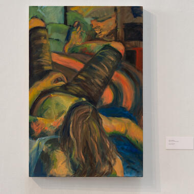 Mari Johnson, Junior, Print/Paper/Book, Figure Painting, Oil on canvas