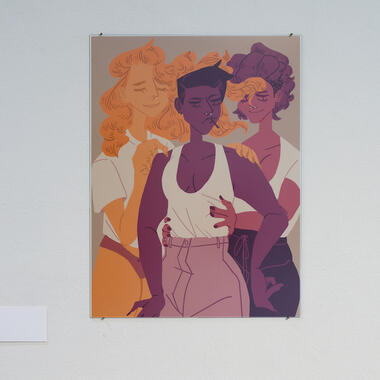 Peyton Juno, Junior, Illustration, What a Twist, Digital Print