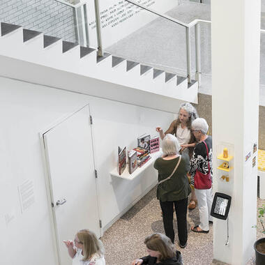 Foodways exhibition and reception in MCAD Main Gallery
