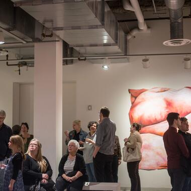 Opening reception for A Second Skin exhibition by Erin Sandsmark