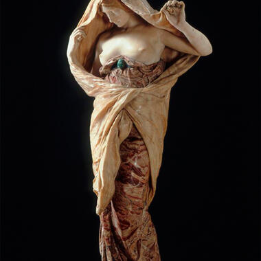 Ernest Barrias, Nature Unveiling Herself to Science, 1899, marble polychrome. Source: Artstor. Featured in Jessica Dandona’s presentation, “Nature Unveiling Herself to Science: Vision, Knowledge, and Power in a Nineteenth-Century Sculpture.”