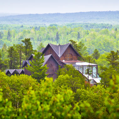 The Steger Wilderness Center for Innovation and Leadership, near Ely, MN, photo by John Ratzloff