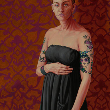 Patricia Olson, Roxi Swanson (after Ingres), 2011