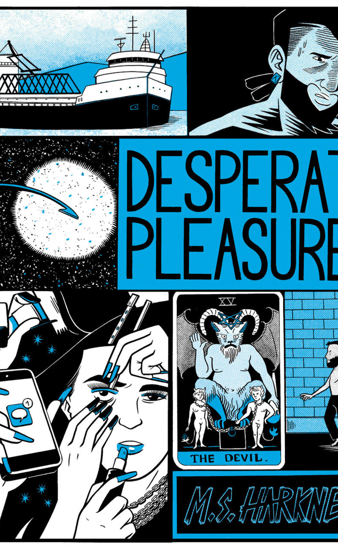 Desperate Pleasures Comic Page by M.S. Harkness ; M.S. Harkness
