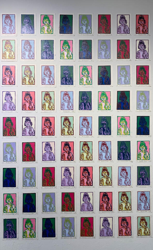 Series of prints ; Lynaea Russom
