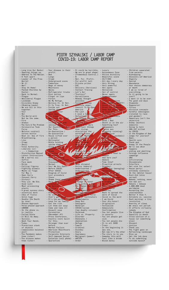 Labor Camp Book Cover ; Piotr Szyhalski