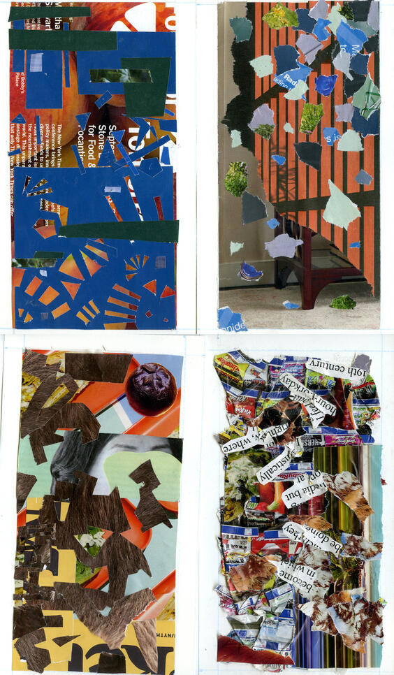 Collage work  ; Ethan Storlie