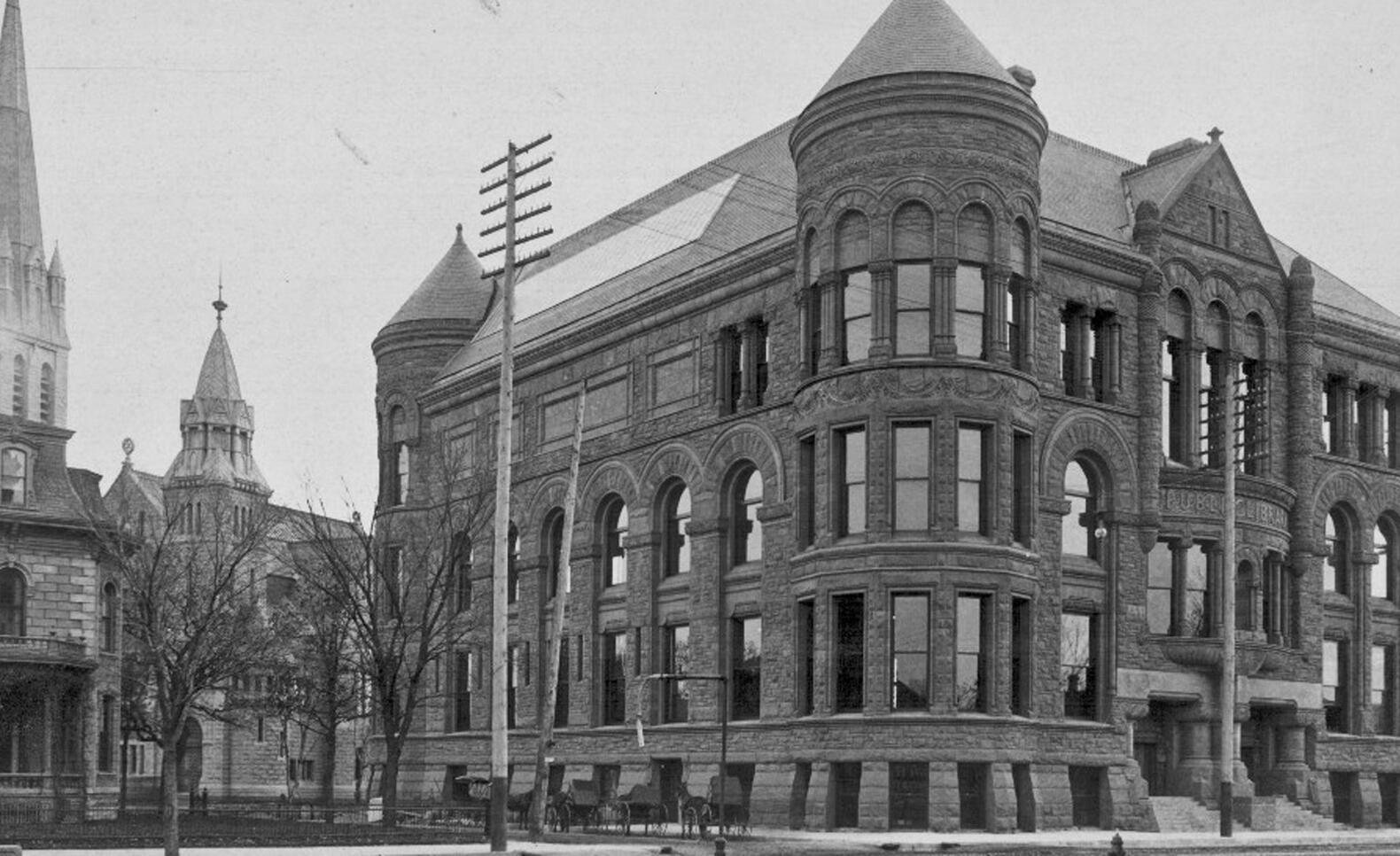 Minneapolis Public Library circa 1889