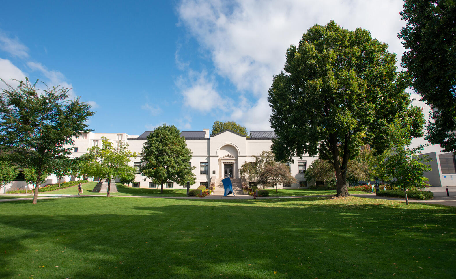 MCAD campus in the summer