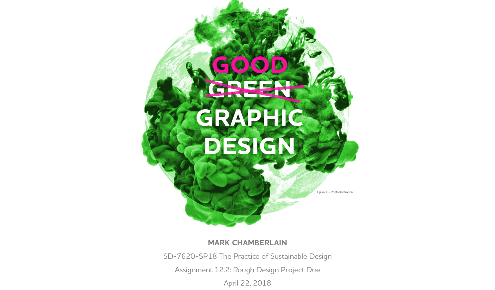 Graphic Design Presentation ; Marty Chamberlain
