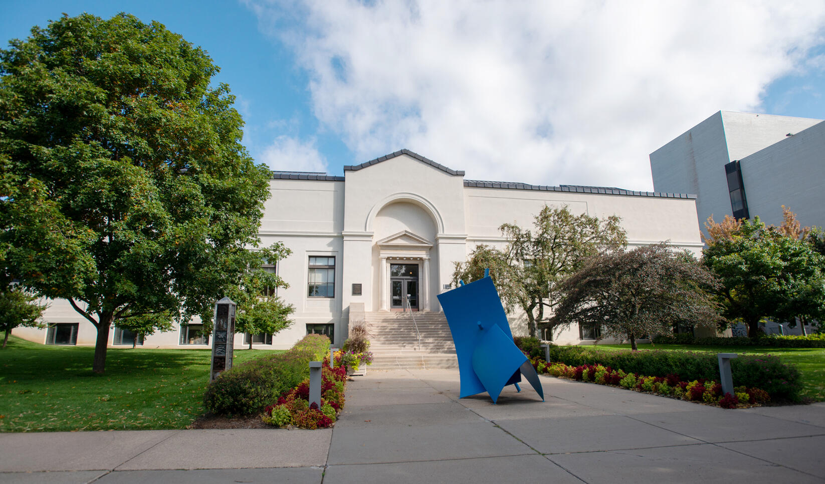 MCAD's Morrison building on a summer day