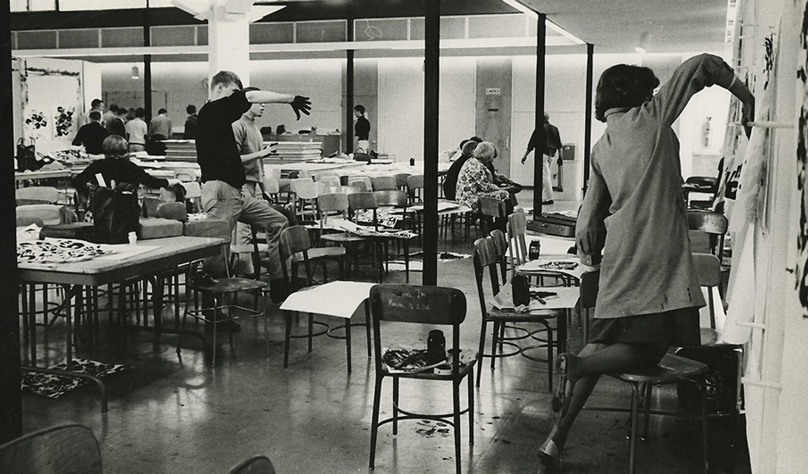 60-70s classroom at MCAD