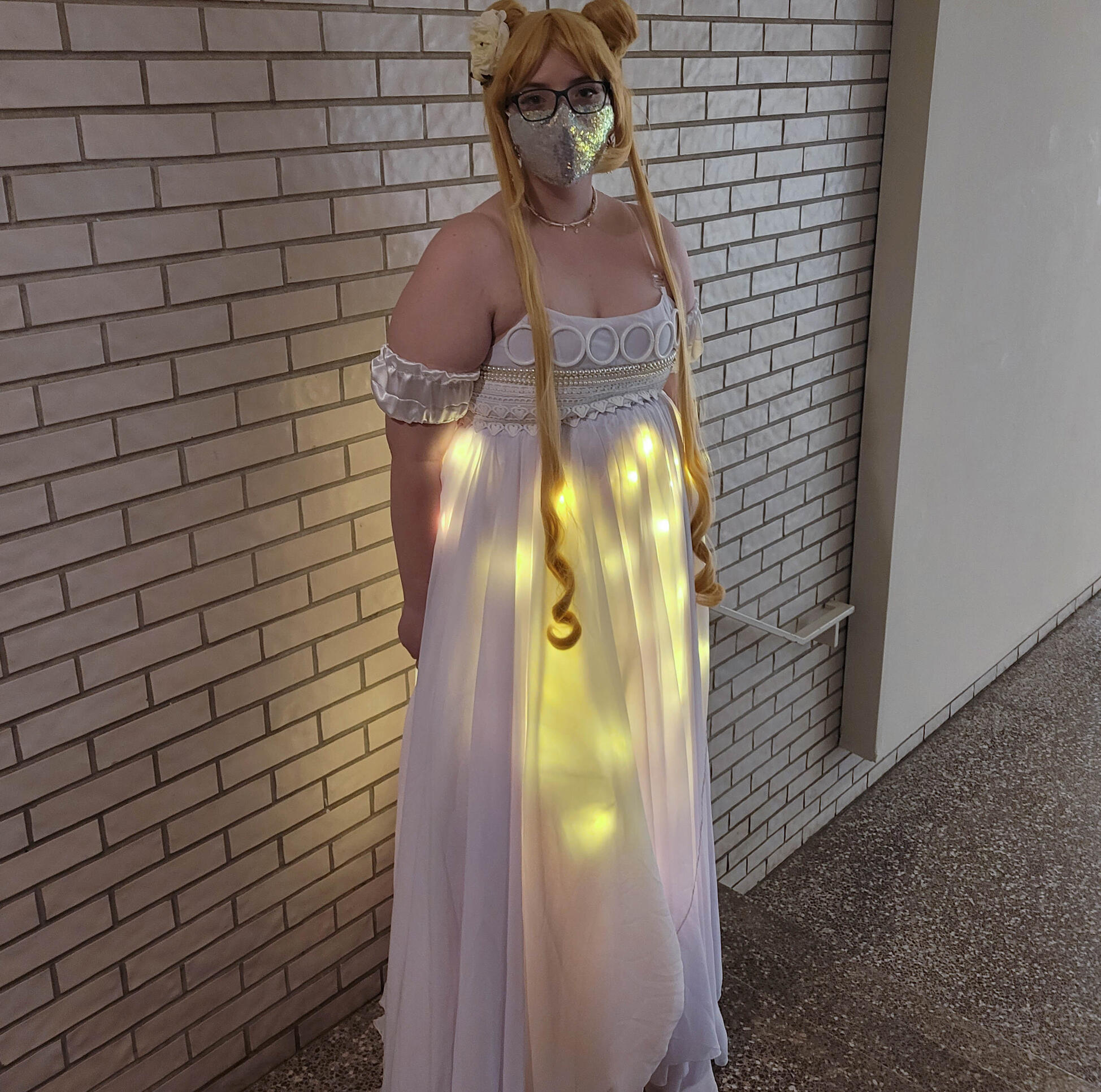Kaleigh Lagerquist as Princess Serenity from Sailor Moon